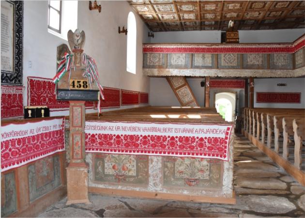 Körösfő -Református templombelső