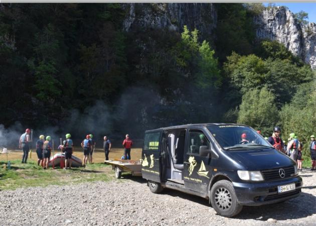 Vadvizi evezők beszállóhelye