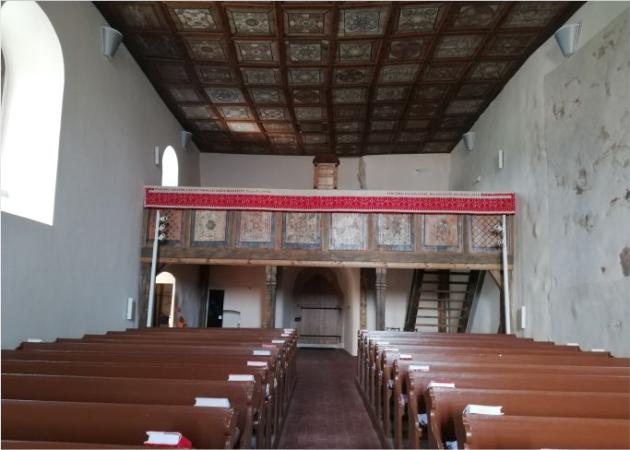 Bánffyhunyad - Református templombelső