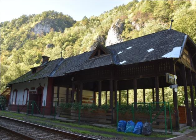 A vasúti megálló