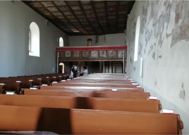 Bánffyhunyad - Református templombelső