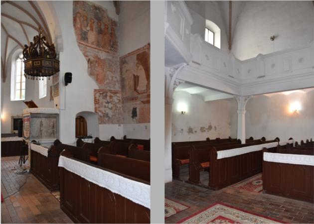 Mezőtelegdi - Református templombelső