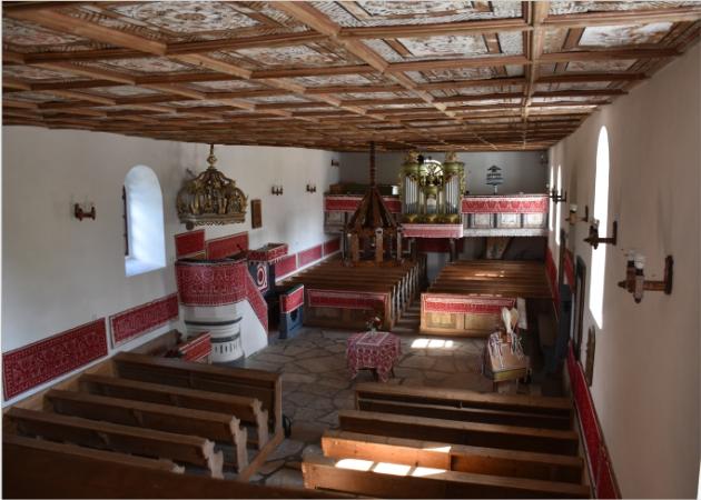 Körösfő -Református templombelső