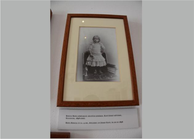 Boncza Berta gyerekkori képe