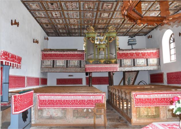 Körösfő -Református templombelső